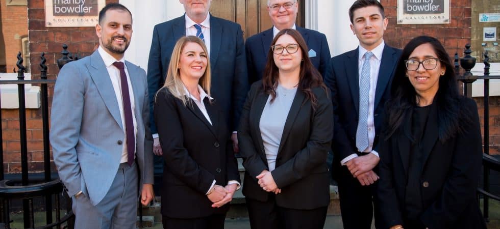 Members of the FBC Manby Bowdler team at the Wolverhmapton office.