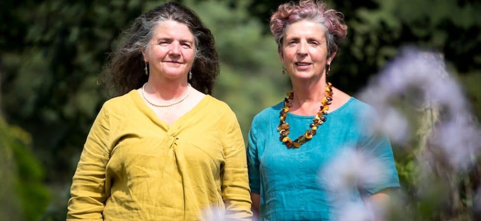 Sisters Jacky and Sue Burnell who run Wisteria Tours